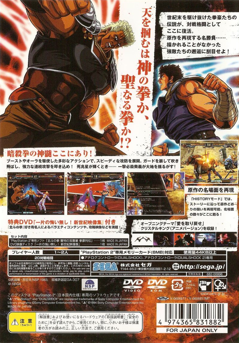 HOKUTO NO KEN × URATA SPANCALL Amazon.com: Hokuto No Ken / Fist of the North Star [Japan